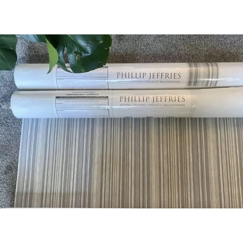 Phillip Jeffries Wallpaper Grasscloth- 4861 Longitude Northern Skies